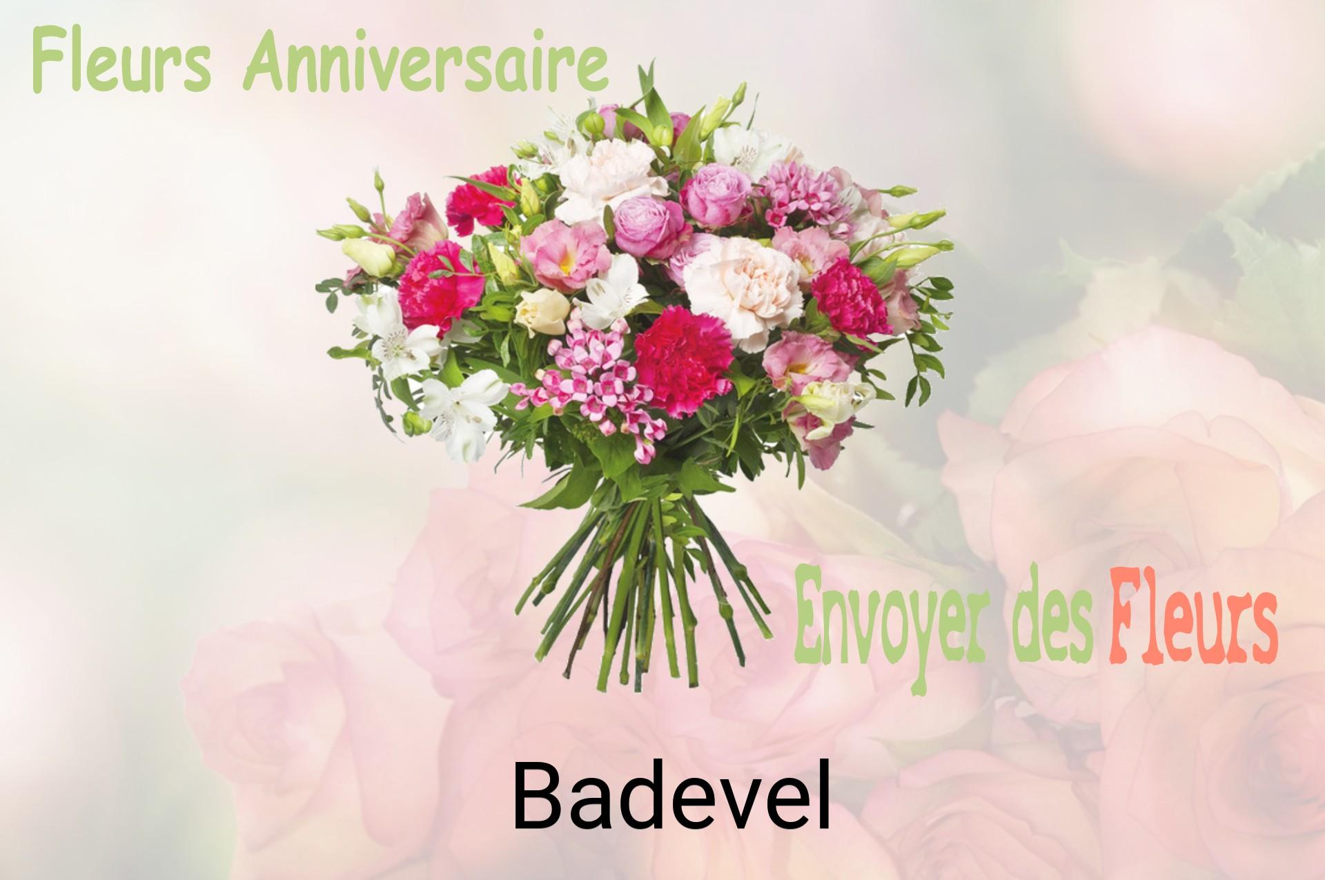 Bouquet de fleurs d’anniversaire livré à Badevel